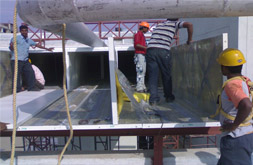 Acoustically treated Ducting