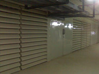 Storm louvers