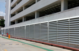 Storm louvers